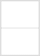 ValueX Multipurpose Label 199.6x143.5mm 2 Per A4 Sheet White (Pack 200 Labels) - 15117SM